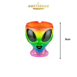 Cendrier Alien 9,5x9,5x9 cm 14 6