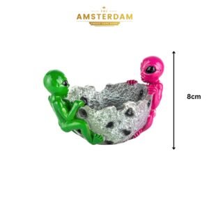 Cendrier 2 Aliens 9x13x8cm 10 7