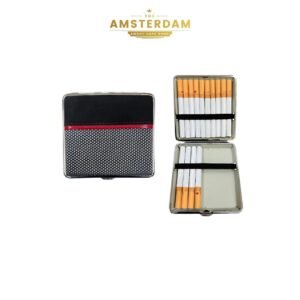 Etui à cigarettes noir 6 2 7