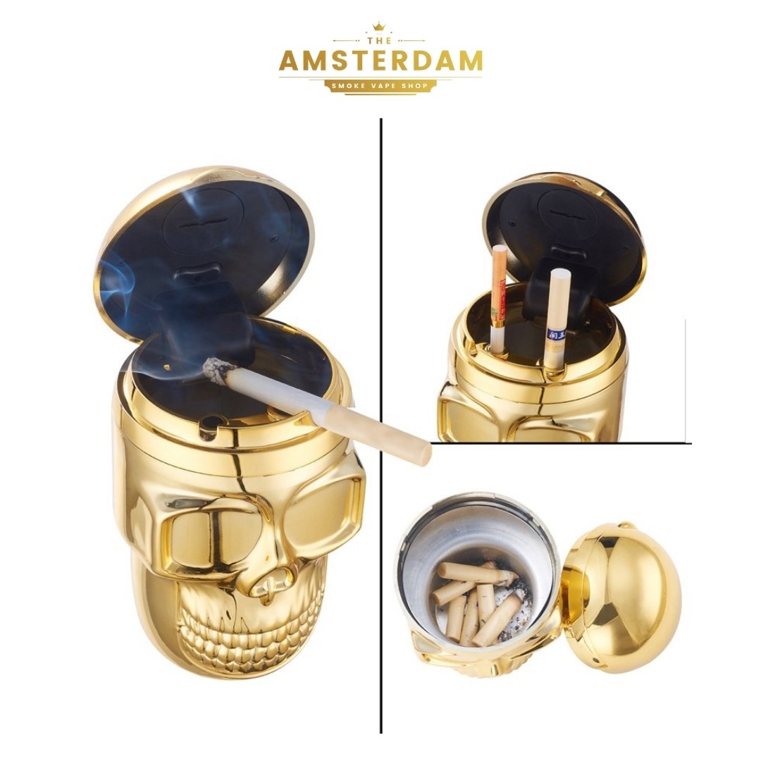 Champ | Cendrier tête de mort à LED 1 30 1