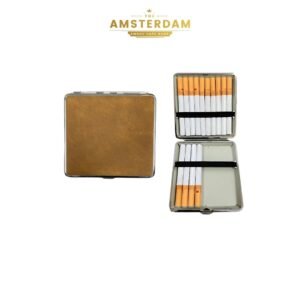 Étui à cigarettes marron 14 4 5
