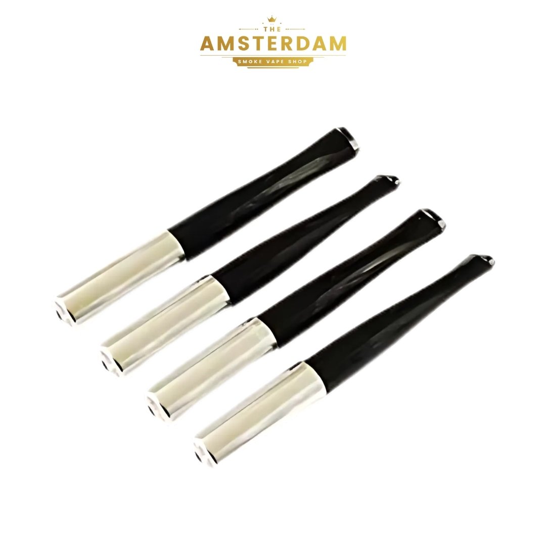 Porte-cigarettes DENICOTEA avec éjecteur, couleur noir et argent 1 42