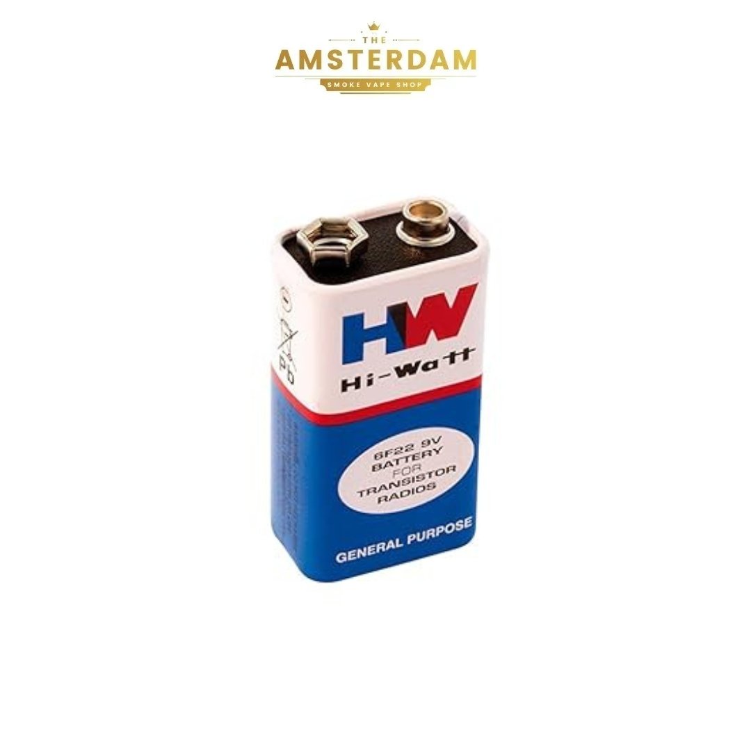 HI-WATT 6F22 Batteries 1 HI WATT 9 VOLT 6F22