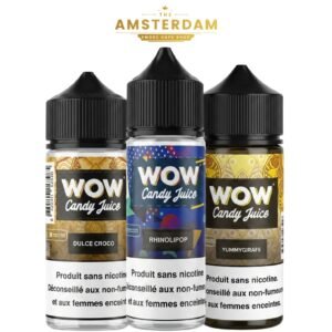 E-LIQUID WOW 100ML – 0% Nicotine 4 5 1