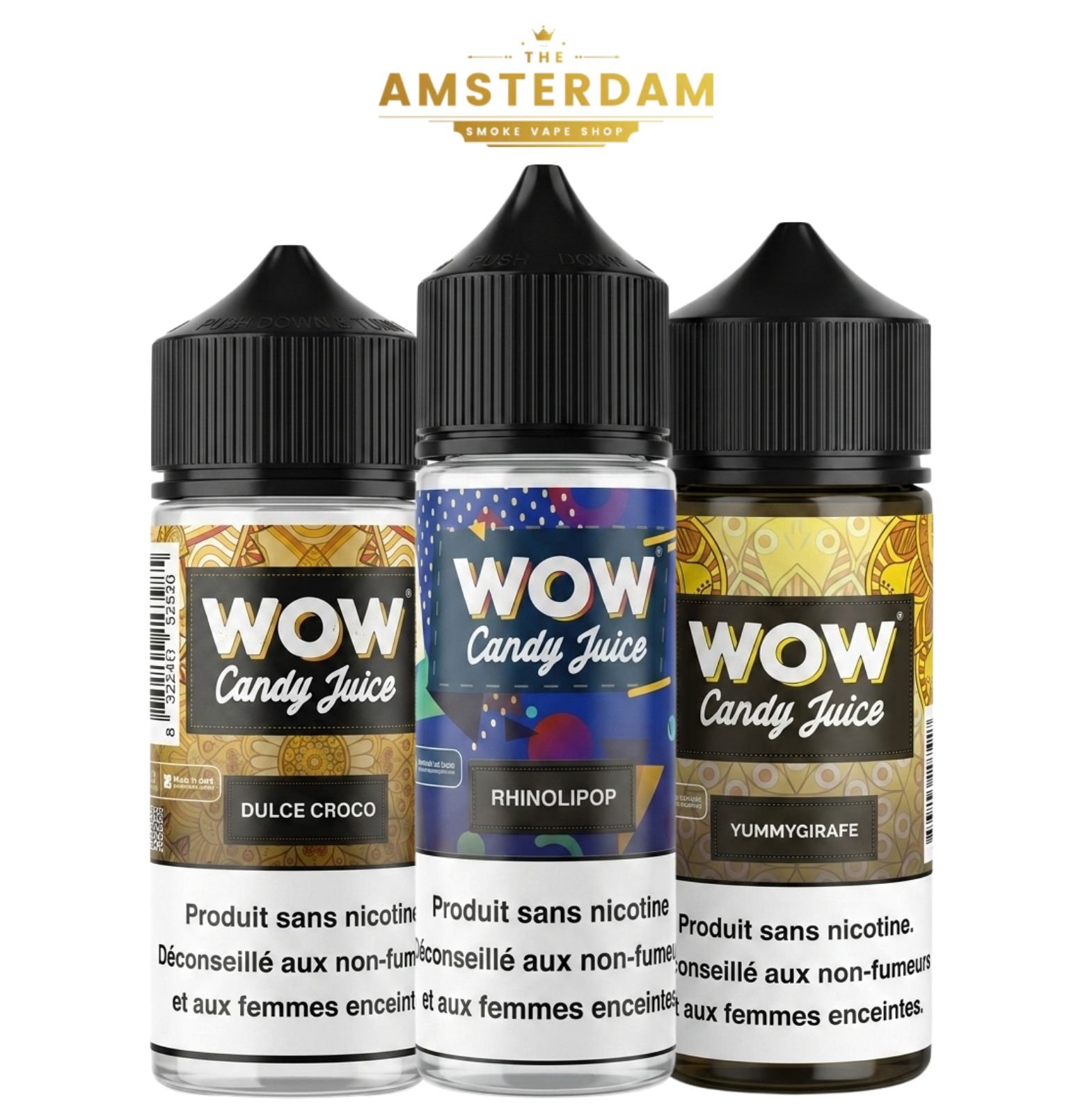 E-LIQUID WOW 100ML – 0% Nicotine 1 5 1