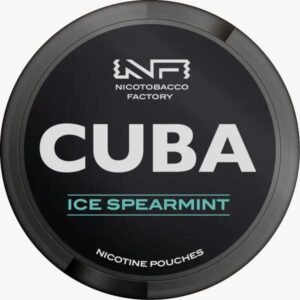 CUBA BLACK 12mg (8 FLAVORS) - Ice spearmint